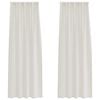 vidaXL Voile Z&aacute;clona 2 ks Kr&eacute;mov&aacute; 260 x 140 cm Polyester