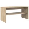 vidaXL Televizn&iacute; skř&iacute;ň 80 x 35 x 40 cm Sonoma dub Kompozitn&iacute; dřevo