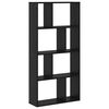 vidaXL Knihovna 8 &uacute;rovn&iacute; 60 x 20 x 120,5 cm Kompozitn&iacute; dřevo Čern&yacute; dub