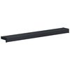 vidaXL Parapet okna Antracit s dřevěnou strukturou 60 x 15 x 4,5 cm