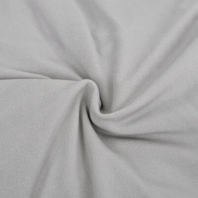 vidaXL Strečový potah na čtyřmístnou pohovku šedý polyesterový žerzej