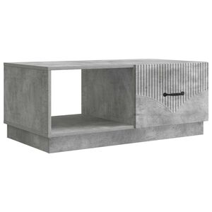 vidaXL Konferenčn&iacute; stolek Betonově &scaron;ed&aacute; 90 x 50 x 37 cm