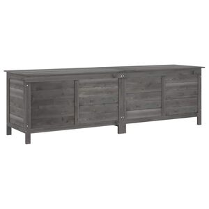 vidaXL Zahradn&iacute; &uacute;ložn&yacute; box antracitov&yacute; 198,5x50x56,5 cm masivn&iacute; jedle