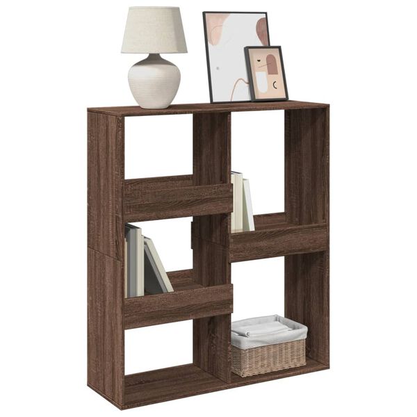 vidaXL Dělic&iacute; stěna hněd&yacute; dub 100 x 33 x 115 cm kompozitn&iacute; dřevo