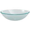 vidaXL Umyvadlo z tvrzen&eacute;ho skla 42 cm matn&eacute;