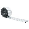 vidaxl Okraj tr&aacute;vn&iacute;ku 5 m x 10 cm Pozinkovan&aacute; ocel Stř&iacute;brn&aacute;