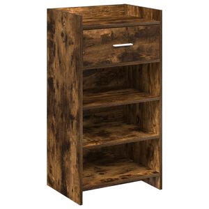 vidaXL Skř&iacute;ň na obuv Kouřov&yacute; dub 48 x 36 x 92 cm Kompozitn&iacute; dřevo