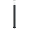 vidaXL Sloupkov&eacute; sv&iacute;tidlo 110 cm čern&eacute; IP44