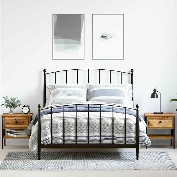 vidaXL Nočn&iacute; stolek se z&aacute;suvkou 2 pcs Star&eacute; dřevo 40 x 42 x 45 cm