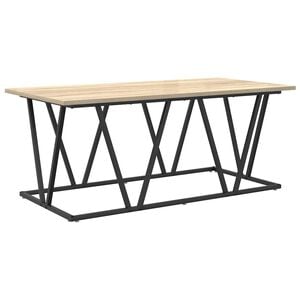 vidaXL Konferenčn&iacute; stolek Sonoma dub 100 x 50 x 40 cm