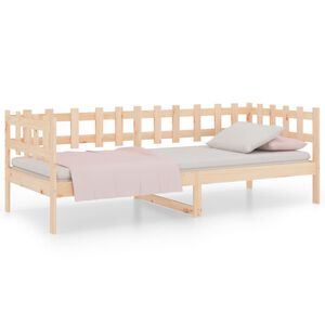 vidaXL V&aacute;lenda bez matrace 90 x 190 cm masivn&iacute; borovice