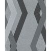 Tapeta Noordwand Topchic Graphic Lines Diamonds &scaron;ed&aacute; a čern&aacute;
