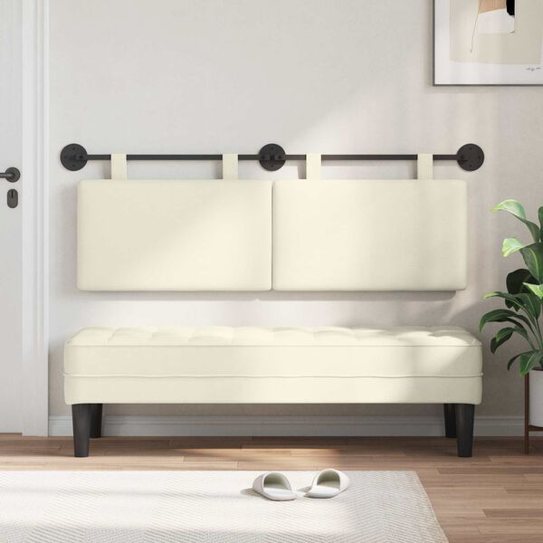 vidaXL Z&aacute;věsn&aacute; čeln&iacute; deska Kr&eacute;mov&aacute; 150 x 55 x 5 cm Žebrovan&aacute; l&aacute;tka