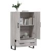 vidaXL Skř&iacute;ň highboard &scaron;ed&aacute; sonoma 69,5 x 31 x 115 cm kompozitn&iacute; dřevo