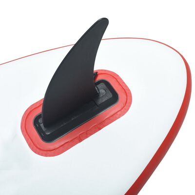 vidaXL Centrální ploutvička k paddleboardu 18,3 x 21,2 cm plast černá
