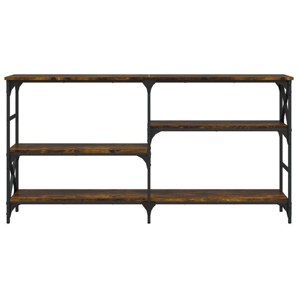 vidaXL Konzolový stolek kouřový dub 150x29x76,5 cm kompozitní dřevo