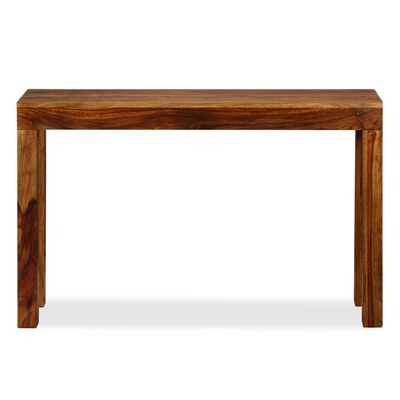 vidaXL Konzolový stolek masivní sheeshamové dřevo 120 x 35 x 75 cm
