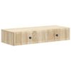 vidaXL N&aacute;stěnn&yacute; bočn&iacute; stůl Dub sonoma 87,5 x 34,5 x 17 cm