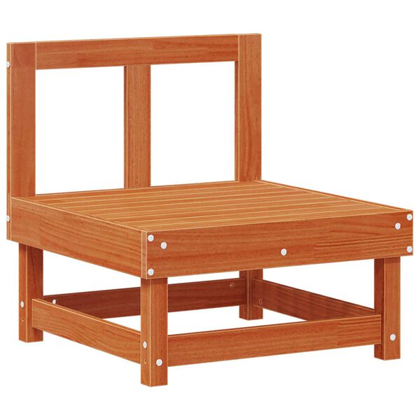 vidaXL Zahradn&iacute; lounge set 5 pcs Voskově Hněd&aacute; Masivn&iacute; borovice