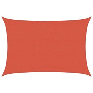vidaXL Plachta proti slunci 160 g/m&sup2; obd&eacute;ln&iacute;k terakota 3,5x4,5 m HDPE