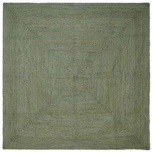 vidaXL Koberec do oblasti Olivově zelen&aacute; 200 x 200 cm juta