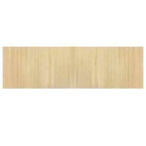 vidaXL Koberec obd&eacute;ln&iacute;kov&yacute; světle př&iacute;rodn&iacute; 60 x 200 cm bambus