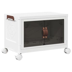 vidaXL Stohovateln&yacute; &uacute;ložn&yacute; box na kolečk&aacute;ch 28 L 48,5x29,5x33 cm