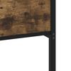 vidaXL R&aacute;m postele bez matrace kouřov&yacute; dub 90x190 cm kompozitn&iacute; dřevo