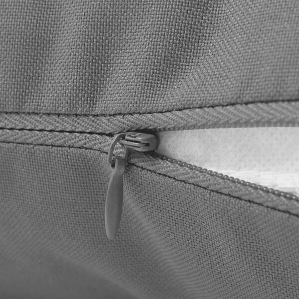 vidaXL Venkovní polštářky 4 ks 45x45 cm šedé