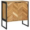 vidaXL Serv&iacute;rovac&iacute; skř&iacute;ň 70 x 35 x 75 cm Masivn&iacute; ak&aacute;ciov&eacute; dřevo