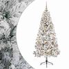 vidaXL Uměl&yacute; v&aacute;nočn&iacute; stromek s v&aacute;nočn&iacute;mi koulemi 210 cm 300 LED