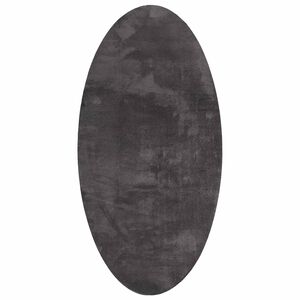 vidaXL Koberec HUARTE Antracitov&aacute; 80 x 150 cm 100% polyester