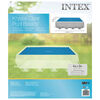 Intex Sol&aacute;rn&iacute; plachta na baz&eacute;n modr&aacute; 378 x 186 cm polyethylen