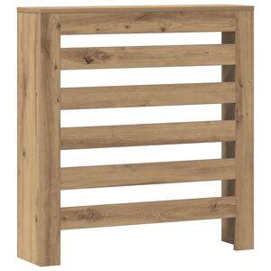 vidaXL Kryt na radi&aacute;tor dub artisan 78 x 20 x 82 cm kompozitn&iacute; dřevo