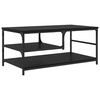 vidaXL Konferenční stolek Černý dub 90 x 49 x 40 cm kompozitní dřevo