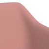 vidaXL Otočn&eacute; j&iacute;deln&iacute; židle 2 ks růžov&eacute; samet