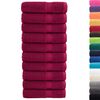 vidaXL Premium sprchov&eacute; ručn&iacute;ky SOLUND 10 ks Bordeaux 70x140 cm 600 gsm