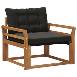 vidaXL Venkovn&iacute; pohovkov&aacute; souprava Masivn&iacute; ak&aacute;ciov&eacute; dřevo a Textilene