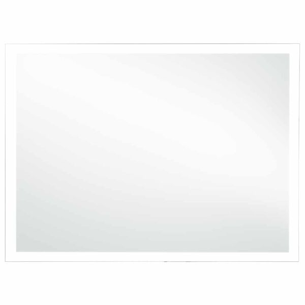 vidaXL Koupelnov&eacute; n&aacute;stěnn&eacute; zrcadlo s LED osvětlen&iacute;m 100 x 60 cm