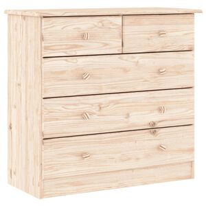 vidaXL Komoda ALTA 77 x 35 x 73 cm masivn&iacute; borov&eacute; dřevo