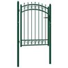 vidaXL Br&aacute;ny EMMEN 104 x 109,5 cm Zamykateln&eacute; Pr&aacute;&scaron;kově lakovan&aacute; ocel