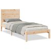 vidaXL Prodloužen&yacute; r&aacute;m postele bez matrace 90 x 220 cm masivn&iacute; dřevo