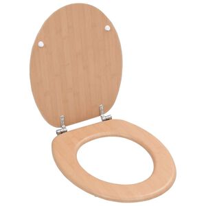 vidaXL WC sed&aacute;tko s v&iacute;kem MDF motiv bambusu
