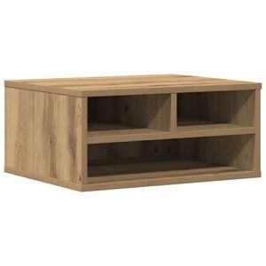 vidaXL Stojan na tisk&aacute;rnu Dub artisan 49 x 40 x 22,5 cm