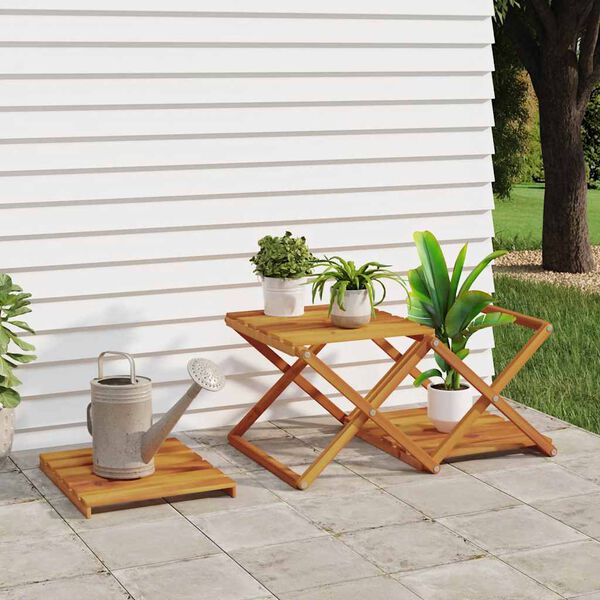 vidaXL 3patrov&yacute; skl&aacute;dac&iacute; reg&aacute;l hněd&yacute; 43 x 31 x 63 cm masivn&iacute; ak&aacute;cie