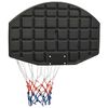 vidaXL Basketbalový koš černý 71 x 45 x 2 cm polyethylen