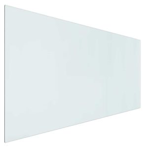 vidaXL Skleněn&aacute; deska k krbu Transparentn&iacute; 120 x 60 cm Sklo