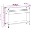 vidaXL Konzolov&yacute; stolek Star&eacute; dřevo 100 x 29 x 75 cm Kompozitn&iacute; dřevo
