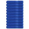 vidaXL Saunov&eacute; osu&scaron;ky FROGN 10 ks modr&eacute; 80x200 cm 360 g/m&sup2;