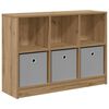 vidaXL Serv&iacute;rovac&iacute; skř&iacute;ň Artisanov&yacute; dub 88,5 x 27,5 x 63,5 cm